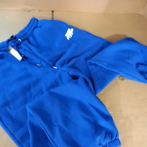 BOOHOO TRACKSUIT BOTTOMS IN COBALT - L