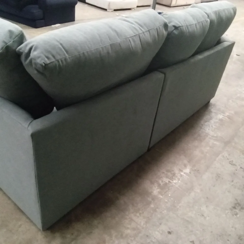 ASPIRE MODO RIGHT HAND CORNER L SHAPE SOFA - LINEN, GRANITE COLOUR RRP £1229