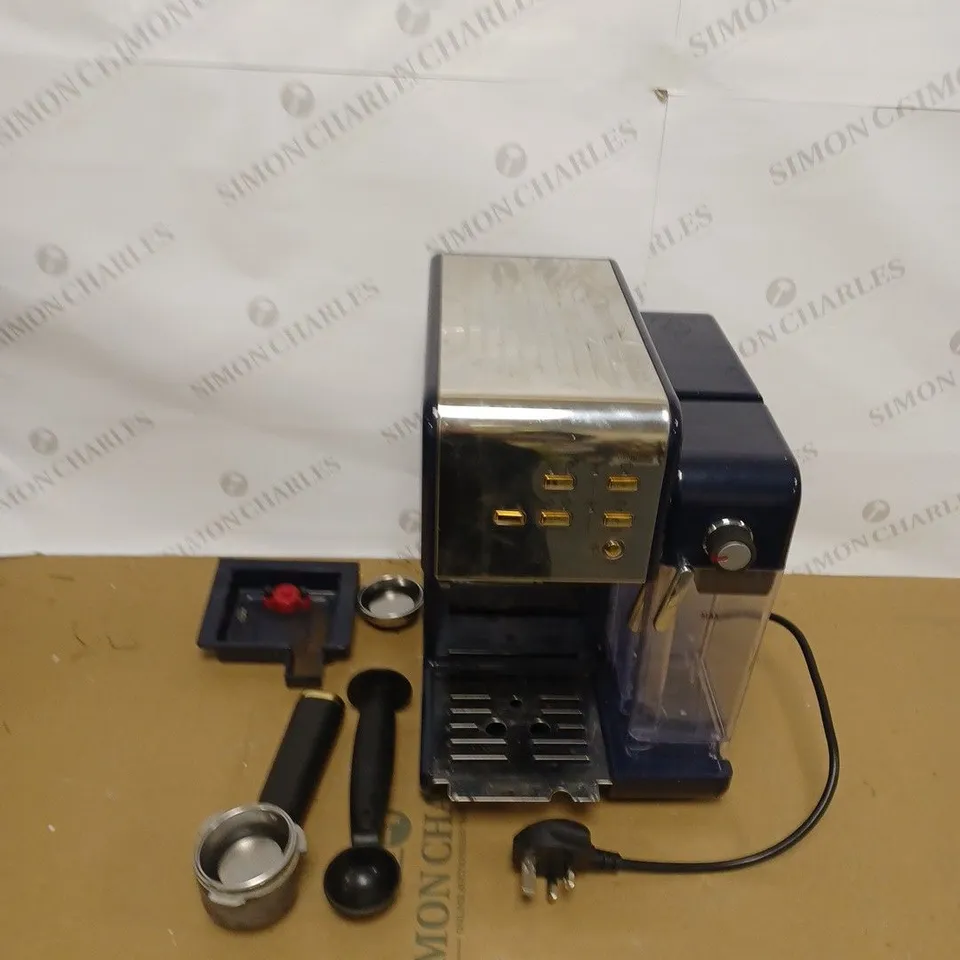 BREVILLE ONE-TOUCH COFFEEHOUSE COFFEE MACHINE - NAVY BLUE