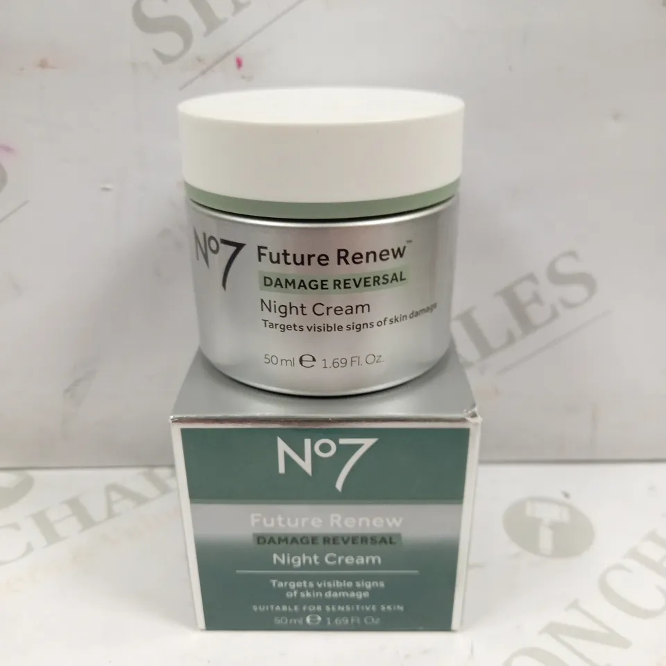 NO7 FUTURE RENEW DAMAGE REVERSAL NIGHT CREAM - 50ML
