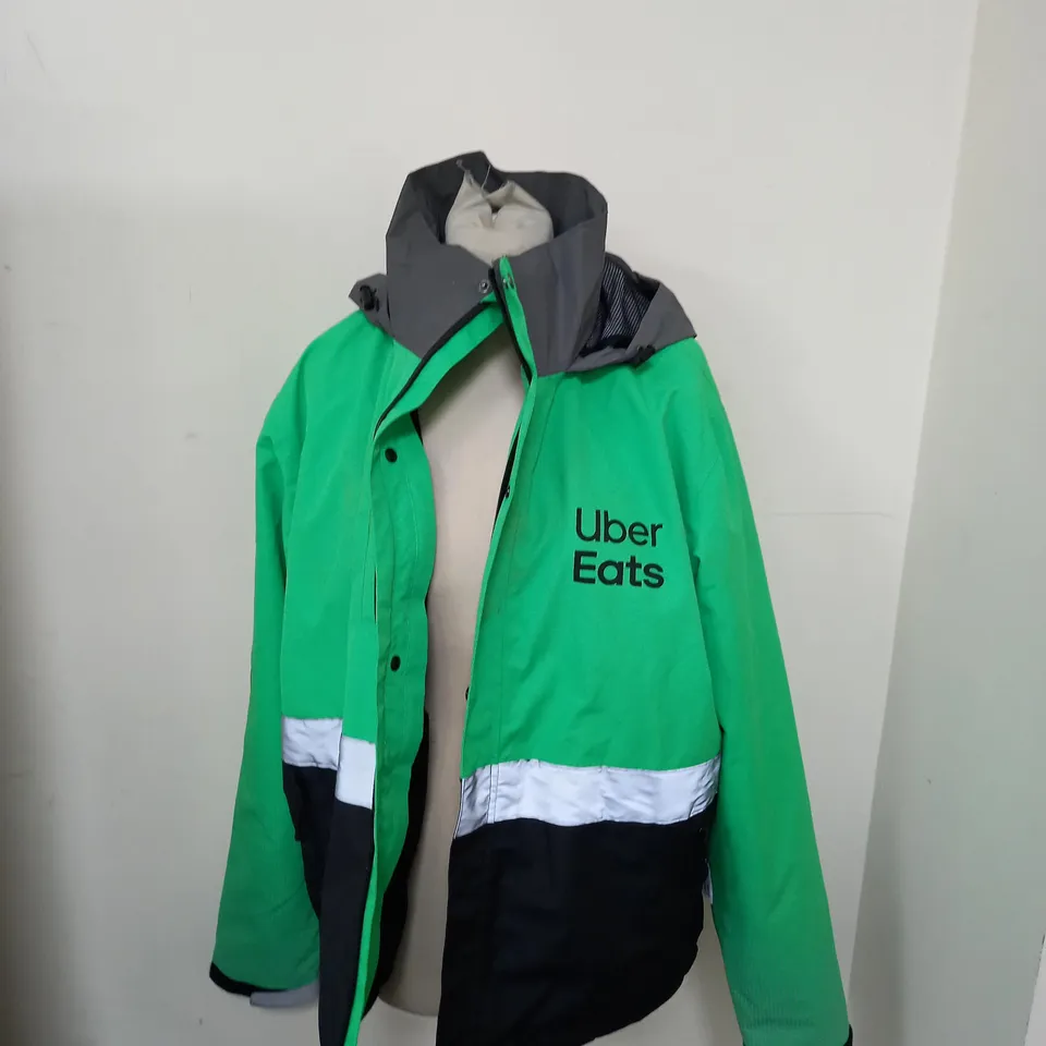 UBER EATS 3 IN 1 JACKET MEDIUM
