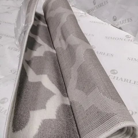BRAND NEW PACO HOME GREY SINAI RUG SIZE 80CM X 150CM