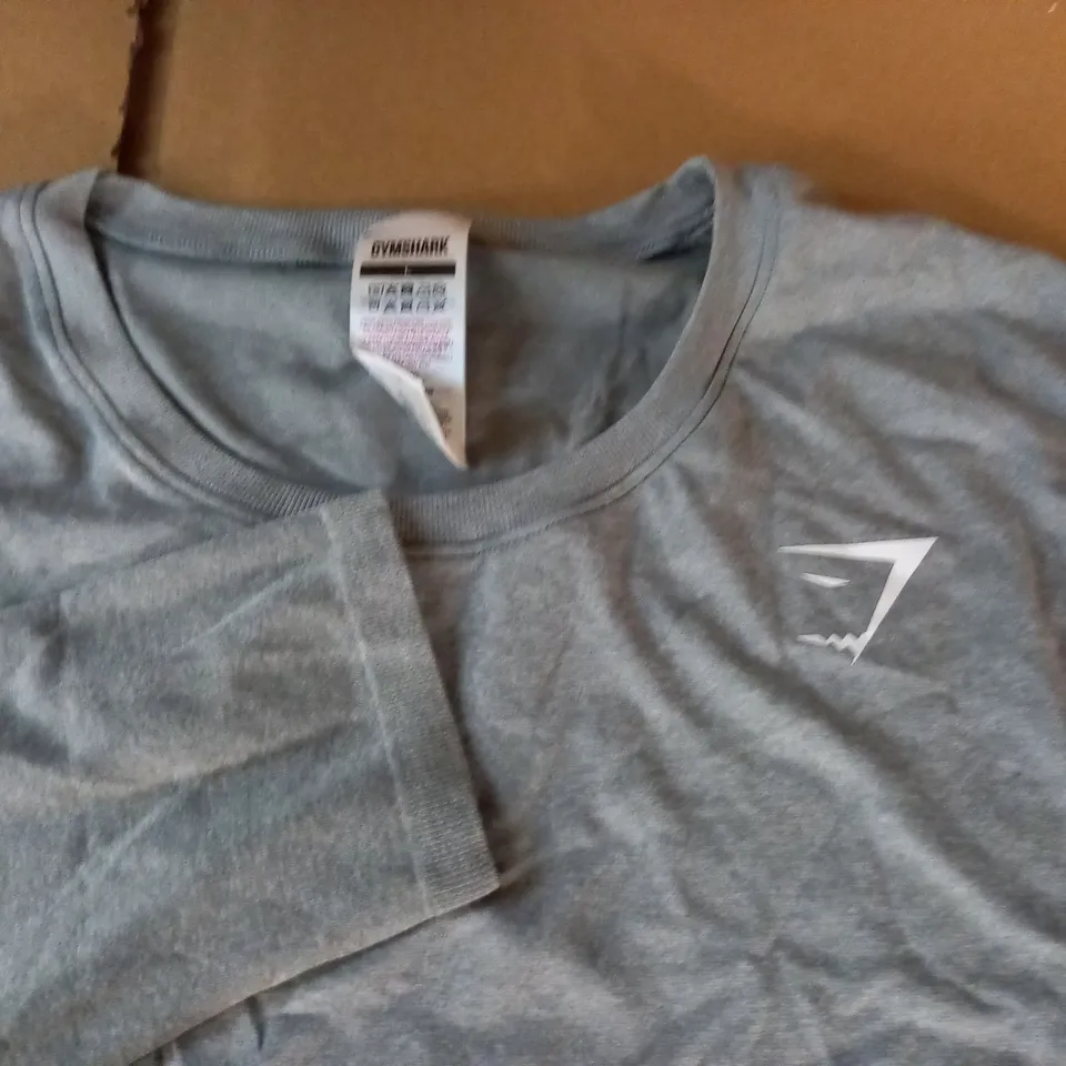 GYMSHARK GREYLONG SLEEVE TOP - L