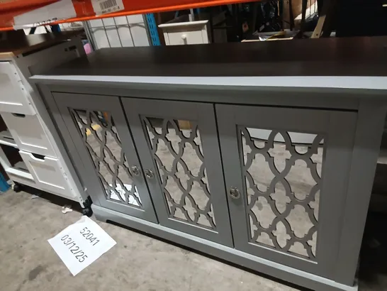 Lot 2053: NAVARA ANYEA 3 DOOR SIDEBOARD GREY - 5438195 | Simon Charles ...