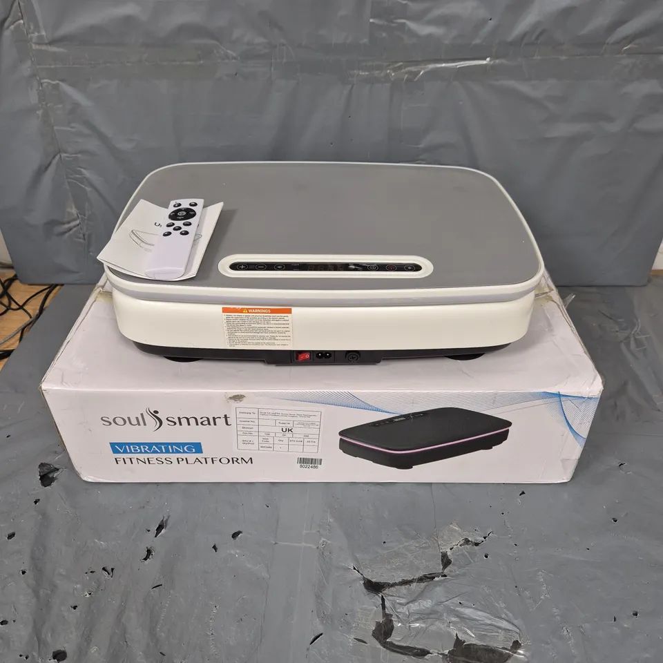 BOXED SOUL SMART VIBRATING FITNESS PLATFORM