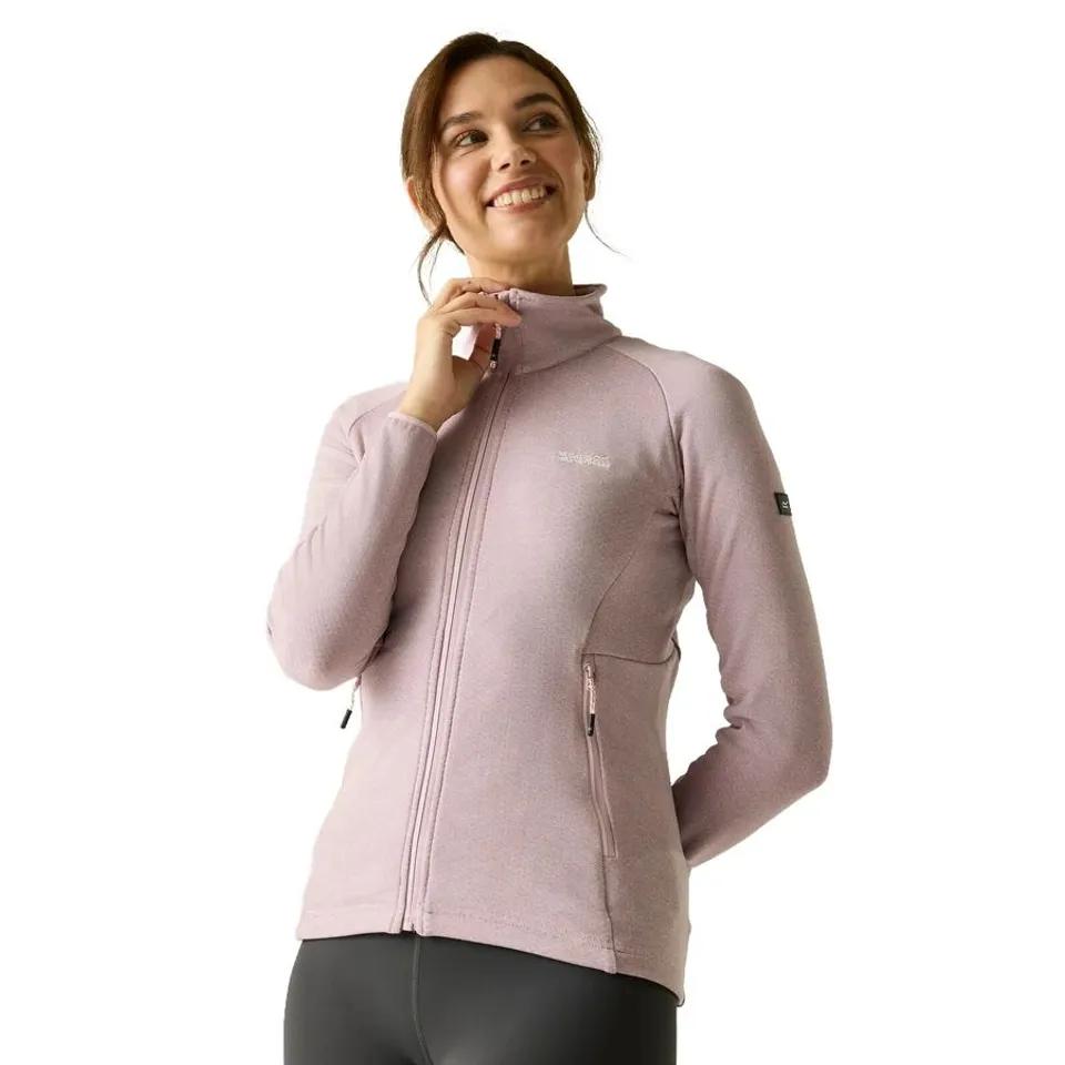 REGATTA WOMENS MALANA SOFTSHELL JACKET POWDER LILAC UK 14