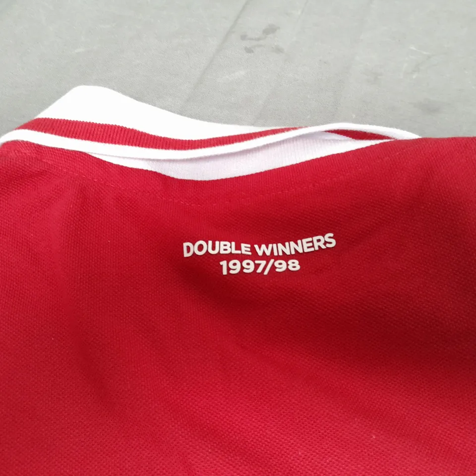 ARSENAL RETRO FOOTBALL POLO SHIRT - 2XL