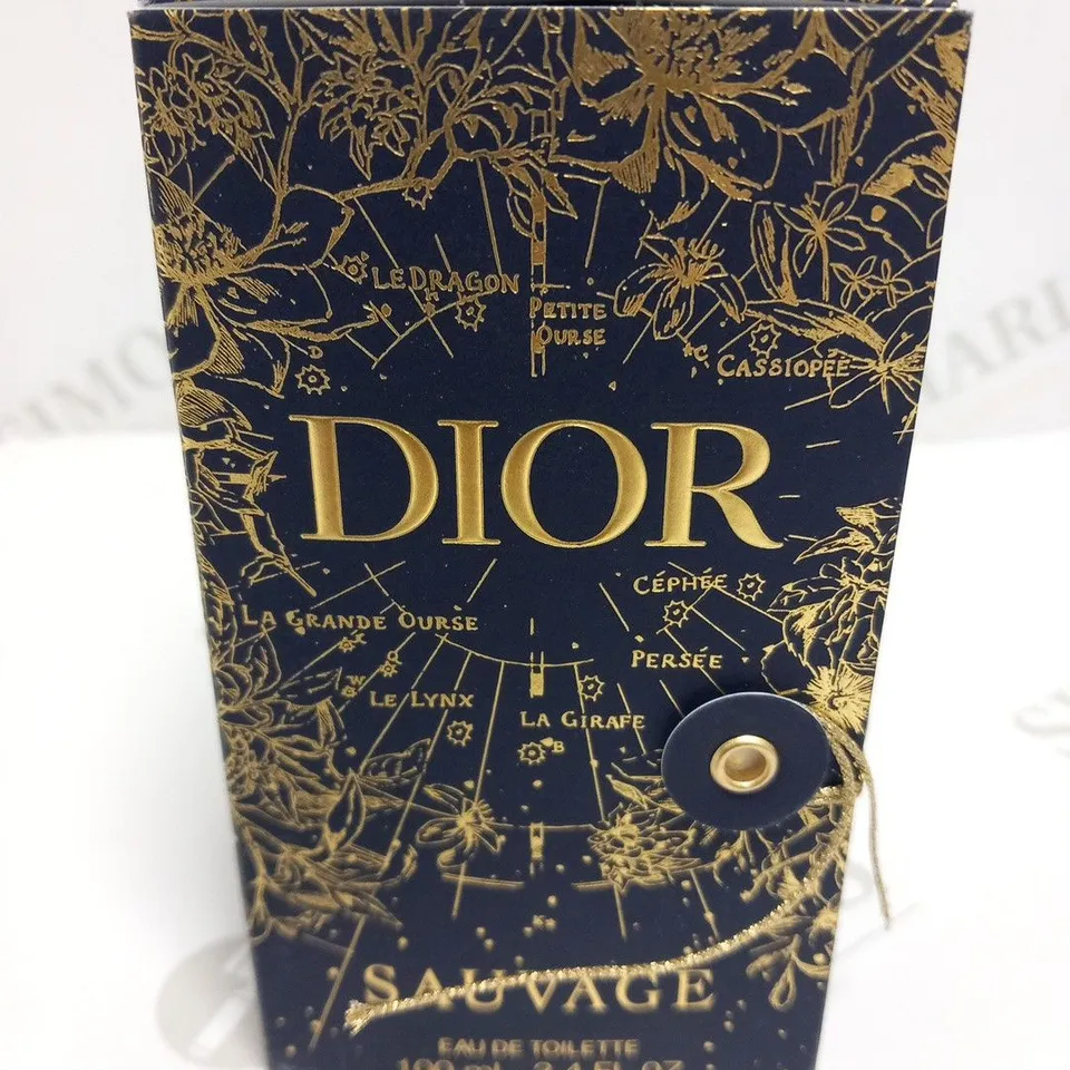 BOXED DIOR SAUVAGE EAU DE TOILETTE 100ML