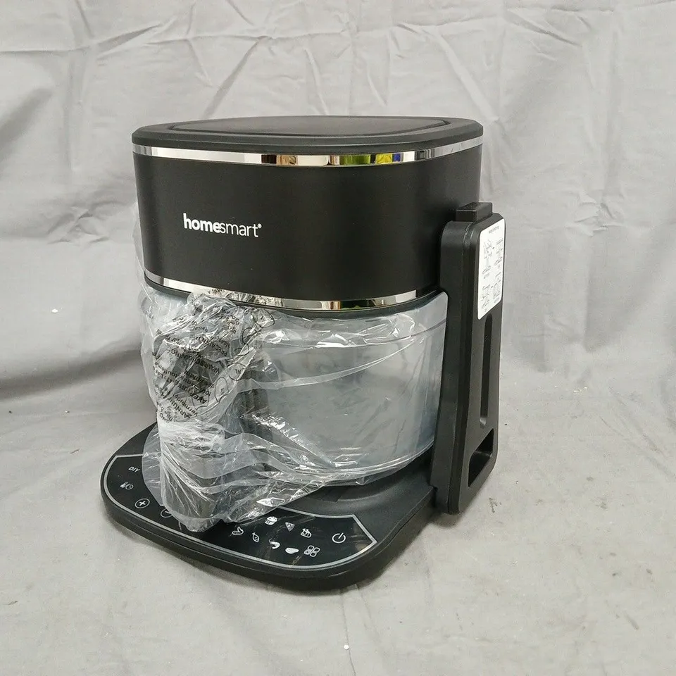 HOMESMART 2 IN 1 GLASS BOWL AIR FRYER – BOXED
