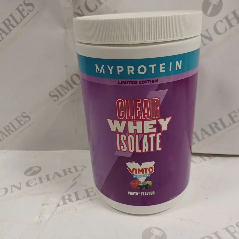 MYPROTEIN CLEAR WHEY ISOLATE – VIMTO - 20SERVINGS - VIMTO - ORIGINAL - 522g