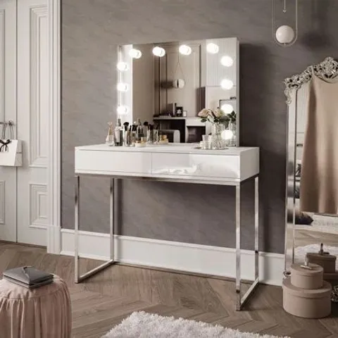 BOXED BEDDOE DRESSING TABLE WITH MIRROR (1 BOX)