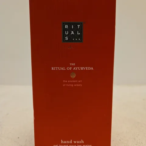 BOXED RITUALS AYURVEDA A MOMENT OF HAND WASH 300ML