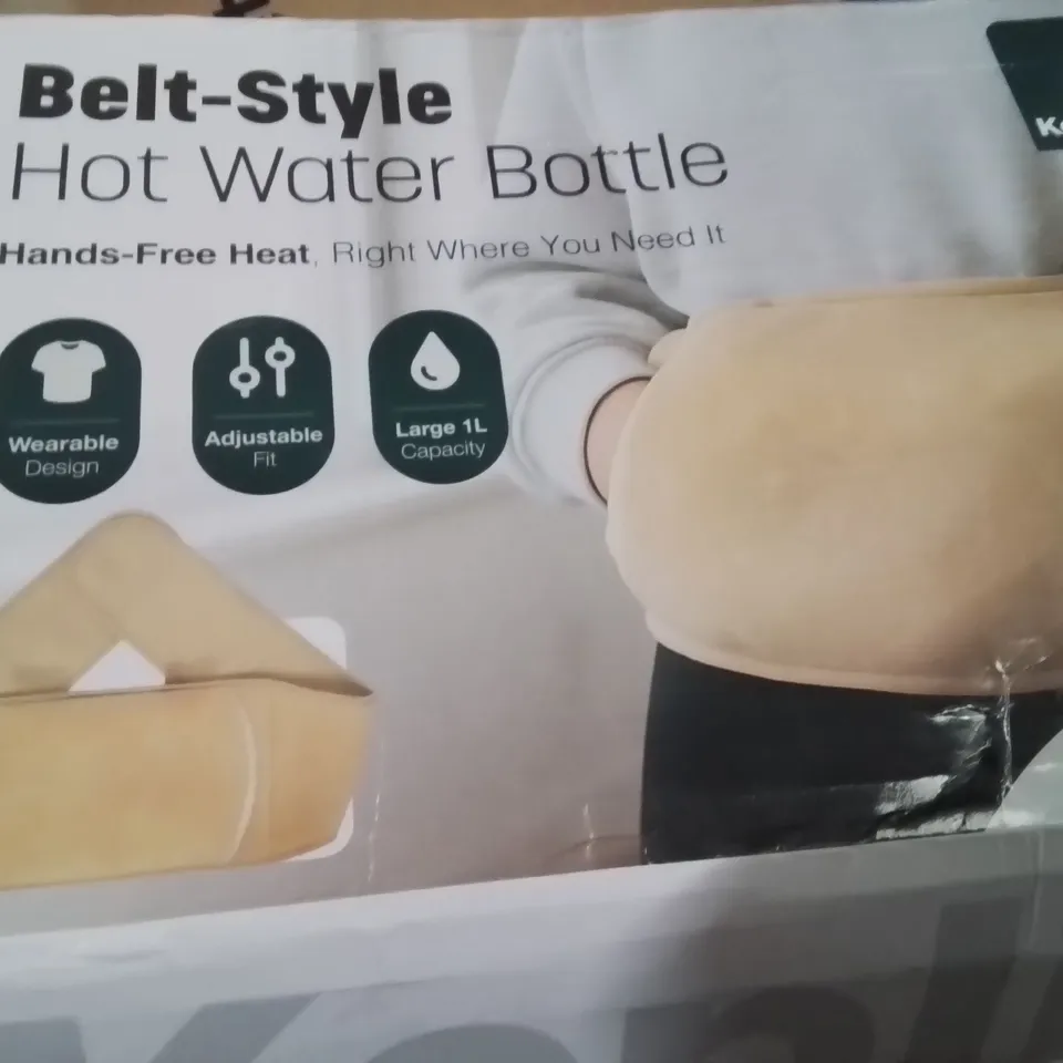 BOXED KEPLIN HOT WATER BOTTLE