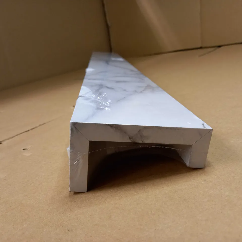 PACKAGED MARBLE EFFECT SHELF