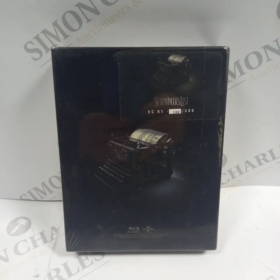 SEALED SCHINDLER'S LIST BLU-RAY COLLECTORS EDITION 