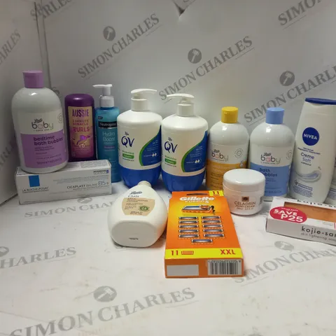 LOT OF HOUSEHOLD ITEMS TO INCLUDE LA ROCHE-POSAY CICAPLAST BAUME B5+, ETC