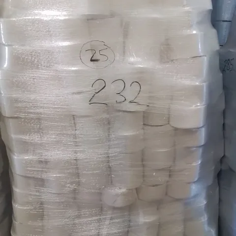 PALLET CONTAINING APPROXIMATELY 200 WHITE PAPER CLEANING ROLLS