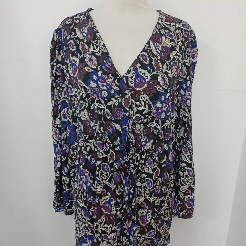 FAT FACE FLORAL PATTERN TOP SIZE 16
