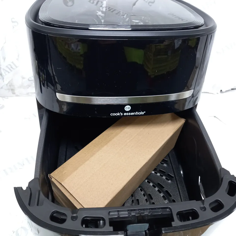 COOK'S ESSENTIALS 4L AIR FRYER BLACK