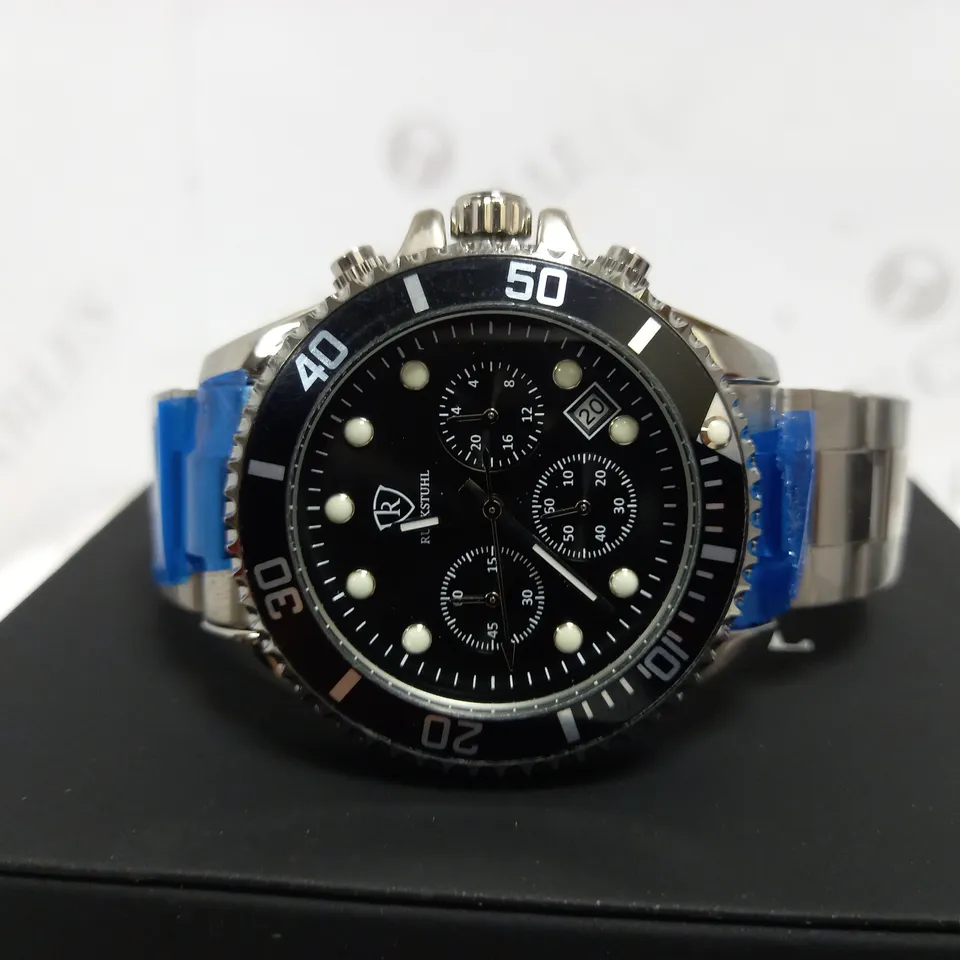 RUCKSTUHL CHRONOGRAPH STYLE BRACELET STRAP WRISTWATCH
