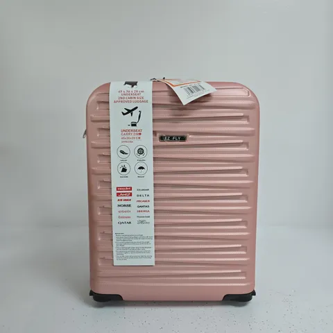 EZ FLY UNDERSEAT TROLLEY BAG – PINK, 45 X 36 X 20 CM, 32 L, 2 KG
