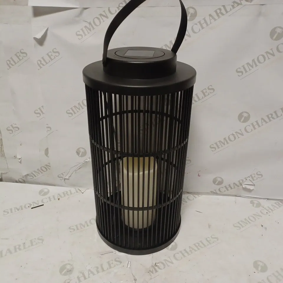 SMART SOLAR URBANE LANTERN LARGE BLACK RRP £19.99