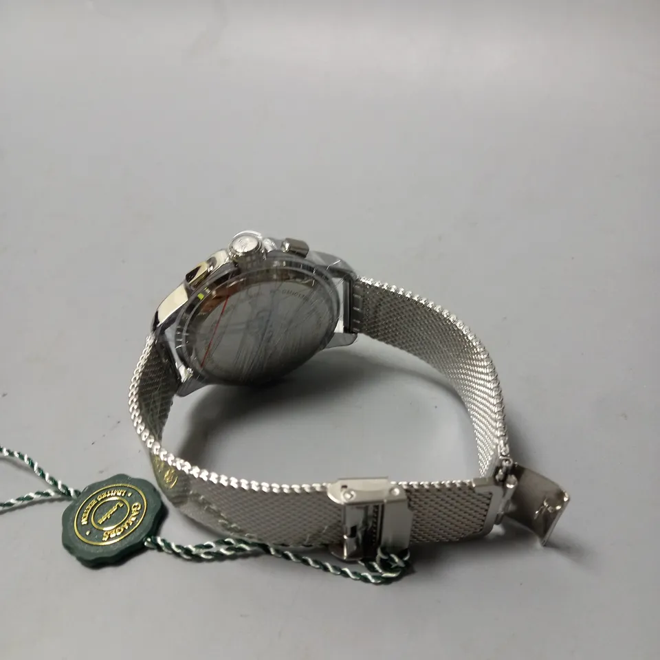 GAMAGES CENTURION STEEL WATCH 