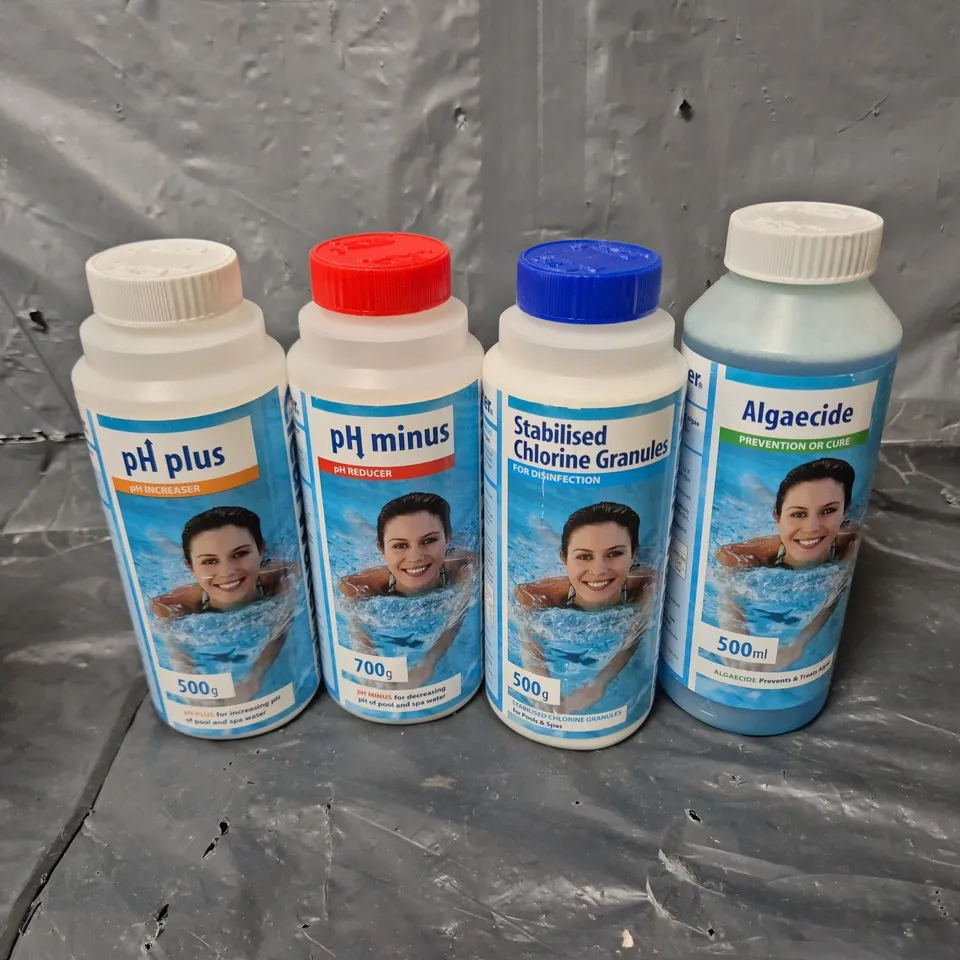 BOXED CLEAR WATER POOL STARTER KIT - COLLECTION ONLY