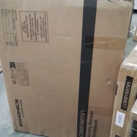 BOXED SONGMICS LAUNDRY HAMPER 