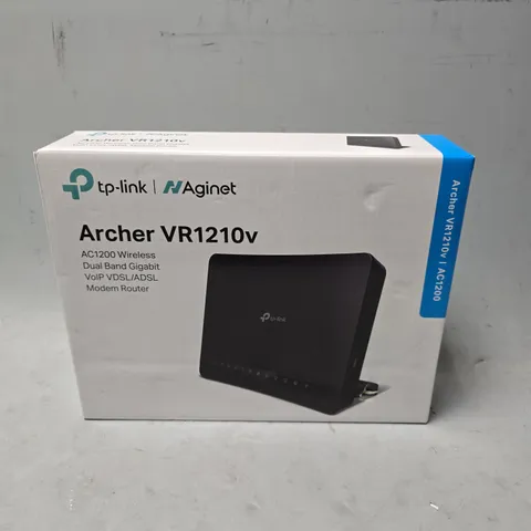BOXED TP-LINK AGINET ARCHER CR 1210V DUAL BAND GIGAB IT MODEM ROUTER