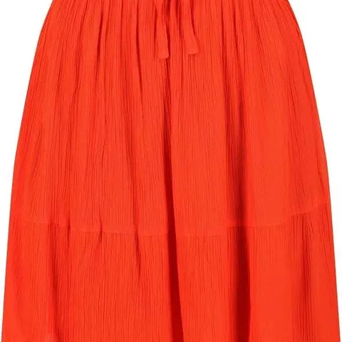 REGATTA WOMEN'S HANSIKA CRINKLE TIERED SKIRT CRAYON SIZE 14