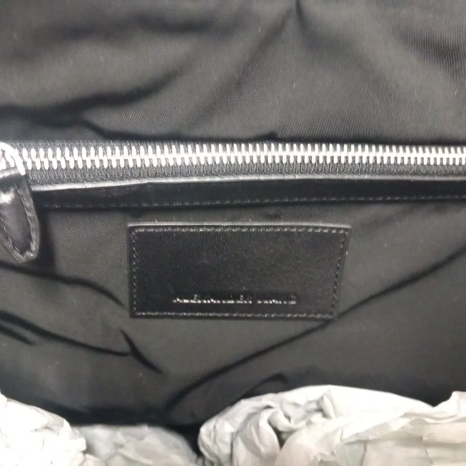 ALEXANDER WANG JAMIE NAPPA BLACK/RHODIUM BAG