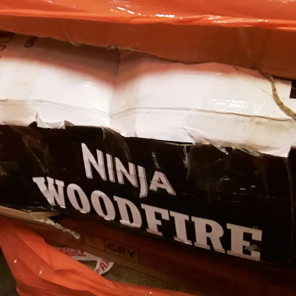 PALLET OF ASSORTED PRODUCTS INCLUDING SINGLE BED FRAME, HAMMOCK STAND BAG, NINJA WOODFIRE