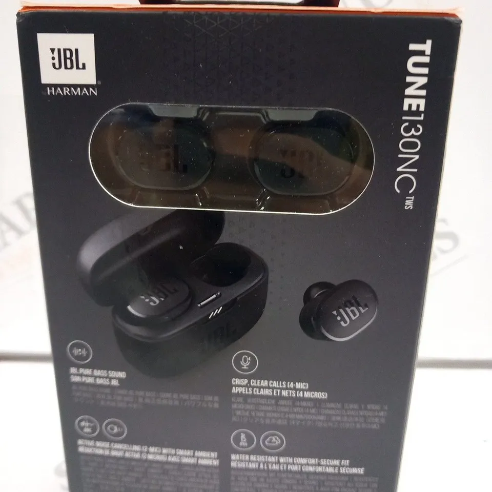 BOXED JBL HARMAN TUNE 130NC PURE BASS ZERO NOISE EARBUDS