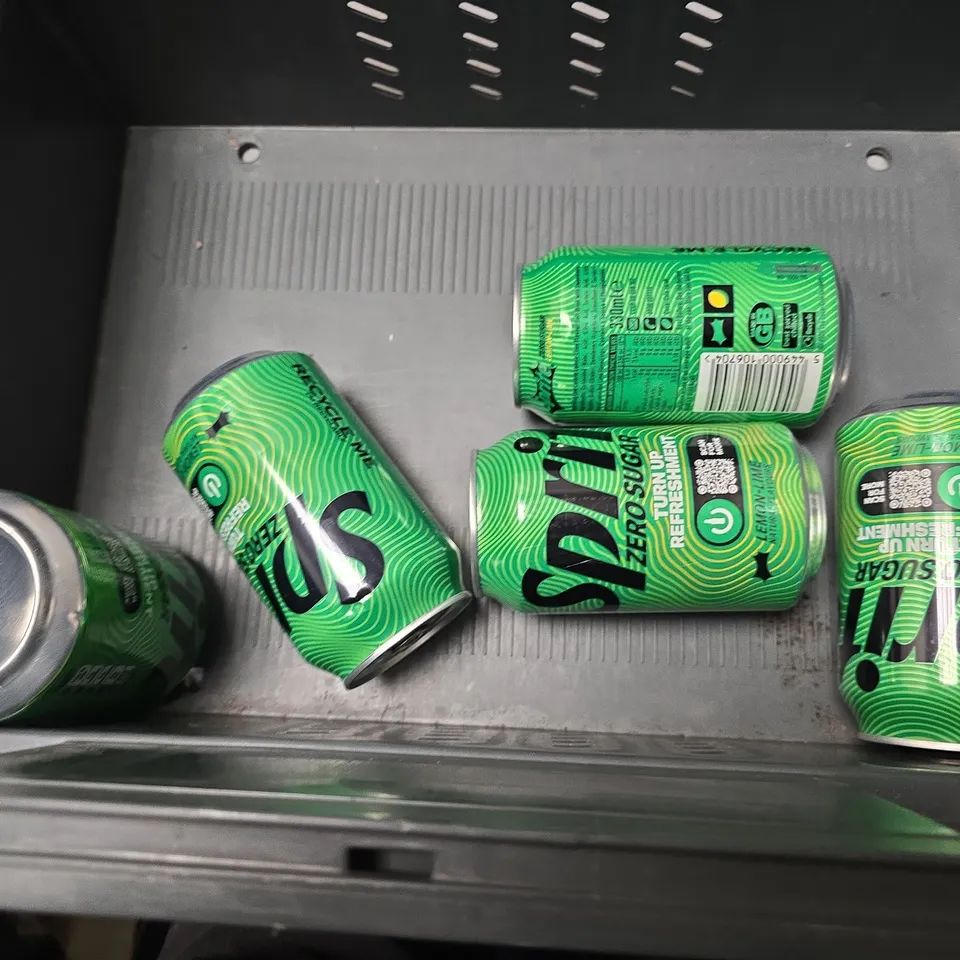 APPROXIMATELY 9 ASSORTED DRINKS ITEMS TO INCLUDE - PEPSI MAX CHERRY , R WHITES LEMONADE , SPRITE ZERO SUGAR ETC