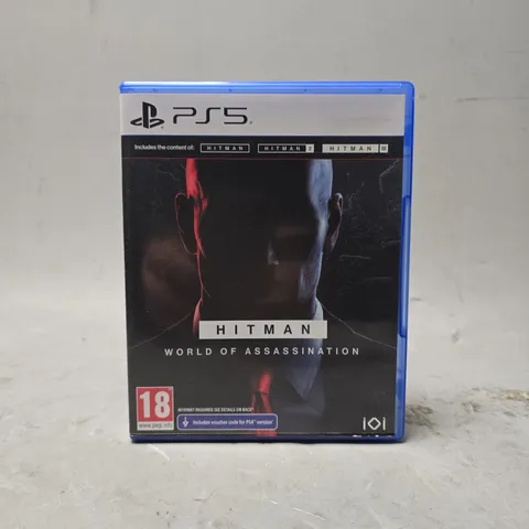 PLAYSTATION 5 HITMAN WORLD OF ASSASSINTION