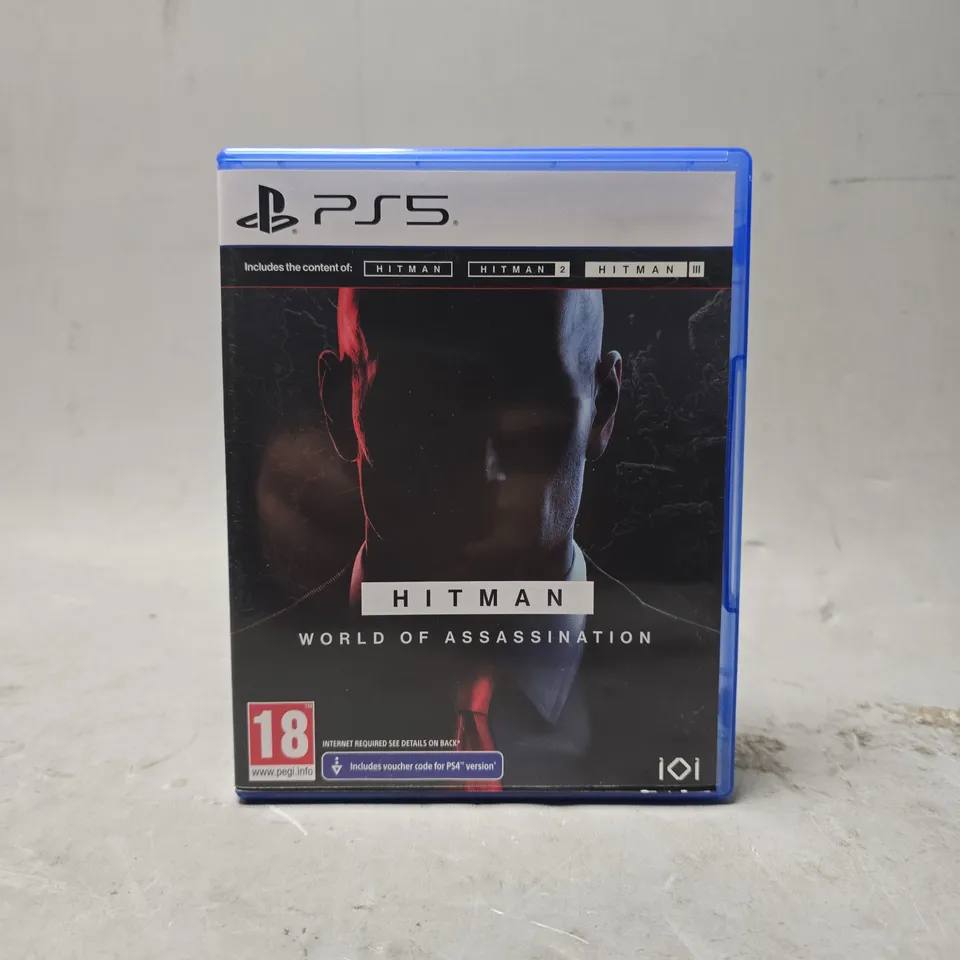 PLAYSTATION 5 HITMAN WORLD OF ASSASSINTION