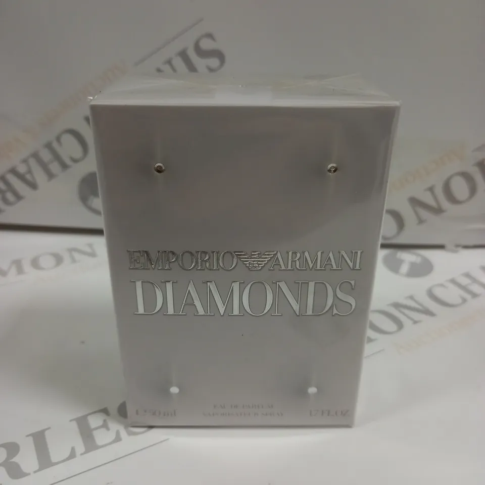 BOXED AND SEALED EMPORIO ARMANI DIAMONDS EAU DE PARFUM 50ML