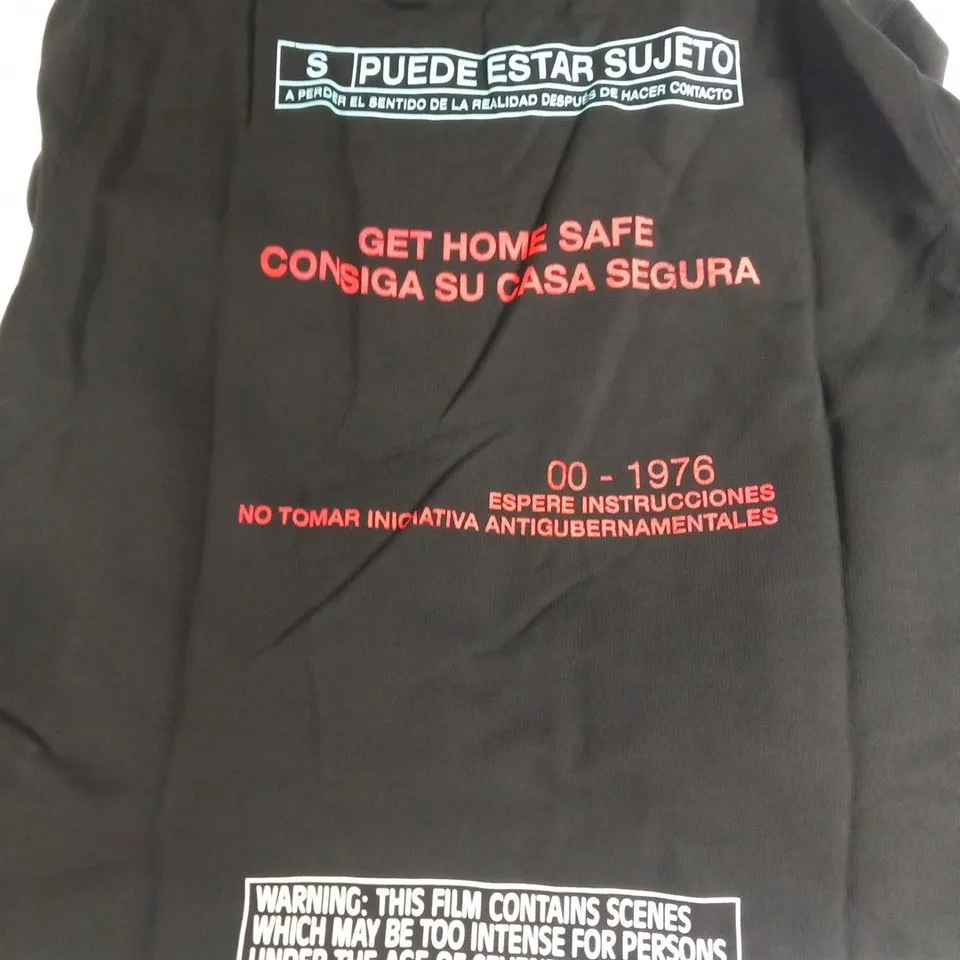 MARCELO BURLON LETTERING CREWNECK SWEAT SHIRT