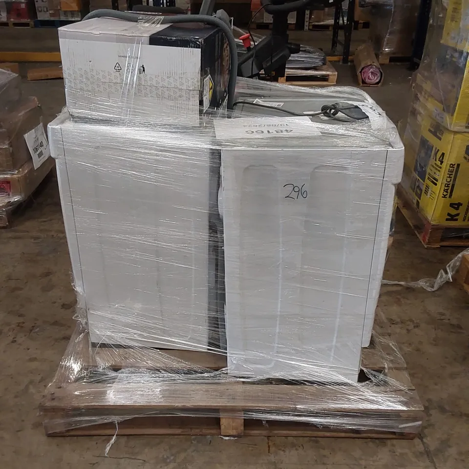 CANDY INTEGRATED WASHER DRYER - WHITE, HOOVER H-WASHDRY INTEGRATED WASHER DRYER WHITE AND DELONGHI DEX214F DEHUMIDIFIER 2500 W - UNPROCESSED RAW RETURNS