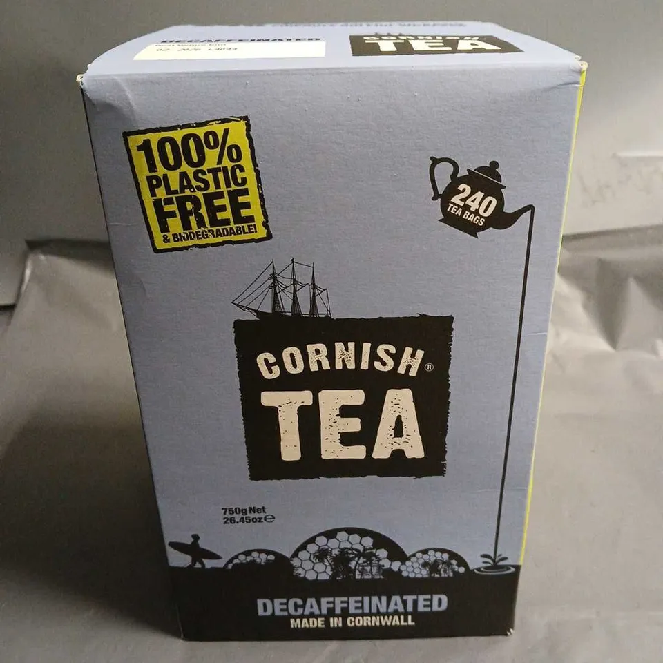 240 TEA BAG PACK OF DECAFFEINATED CORNISH TEA 