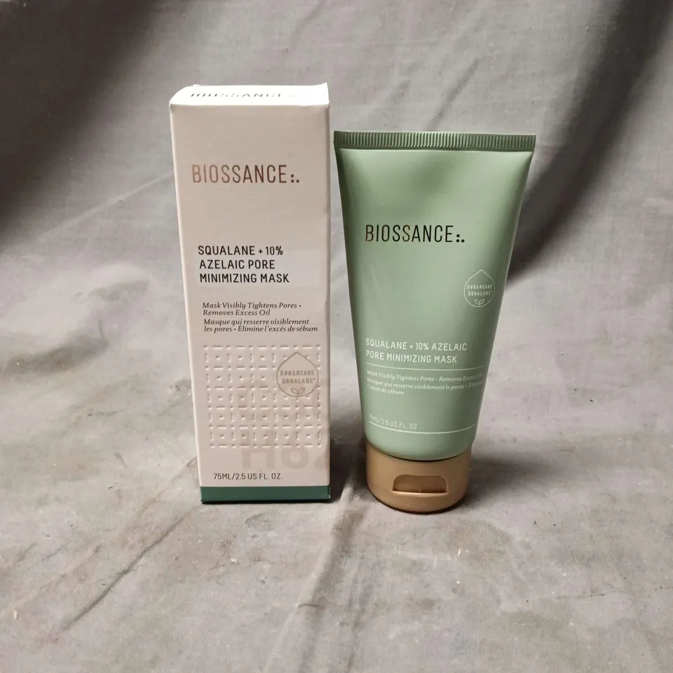 BIOSSANCE SQUALENE + 10% AZELAIC PORE MINIMIZING MASK 75ML