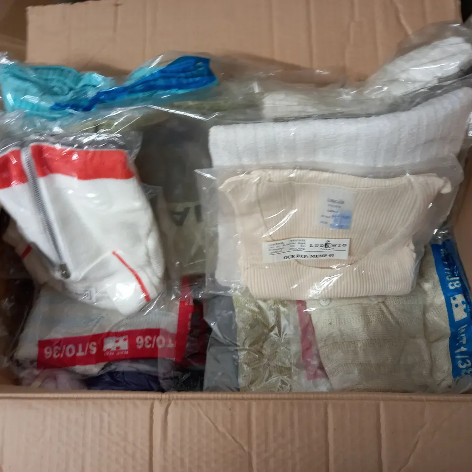 LARGE QUANTITY OF ASSORTED AS NEW CLOTHING ITEMS - VARIOUS SIZES