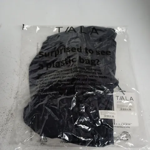 BAGGED T/ALA DAYFLEX WRAP FLARED YOGA PANTS 33INCH IN MIDNIGHT NAVY - MEDIUM