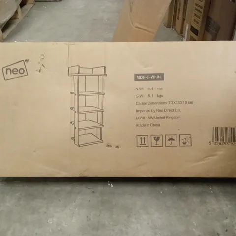 BOXED NEO SHELVES - WHITE