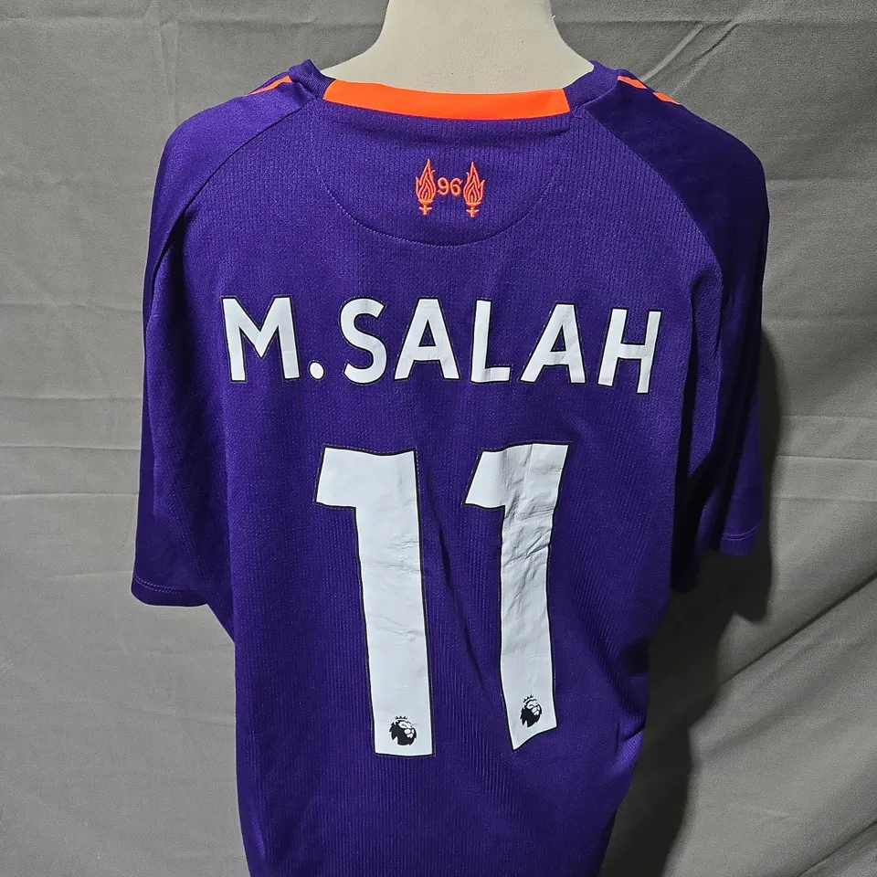 LIVERPOOL FC AWAY SHIRT SIZE XL WITH SALAH 11