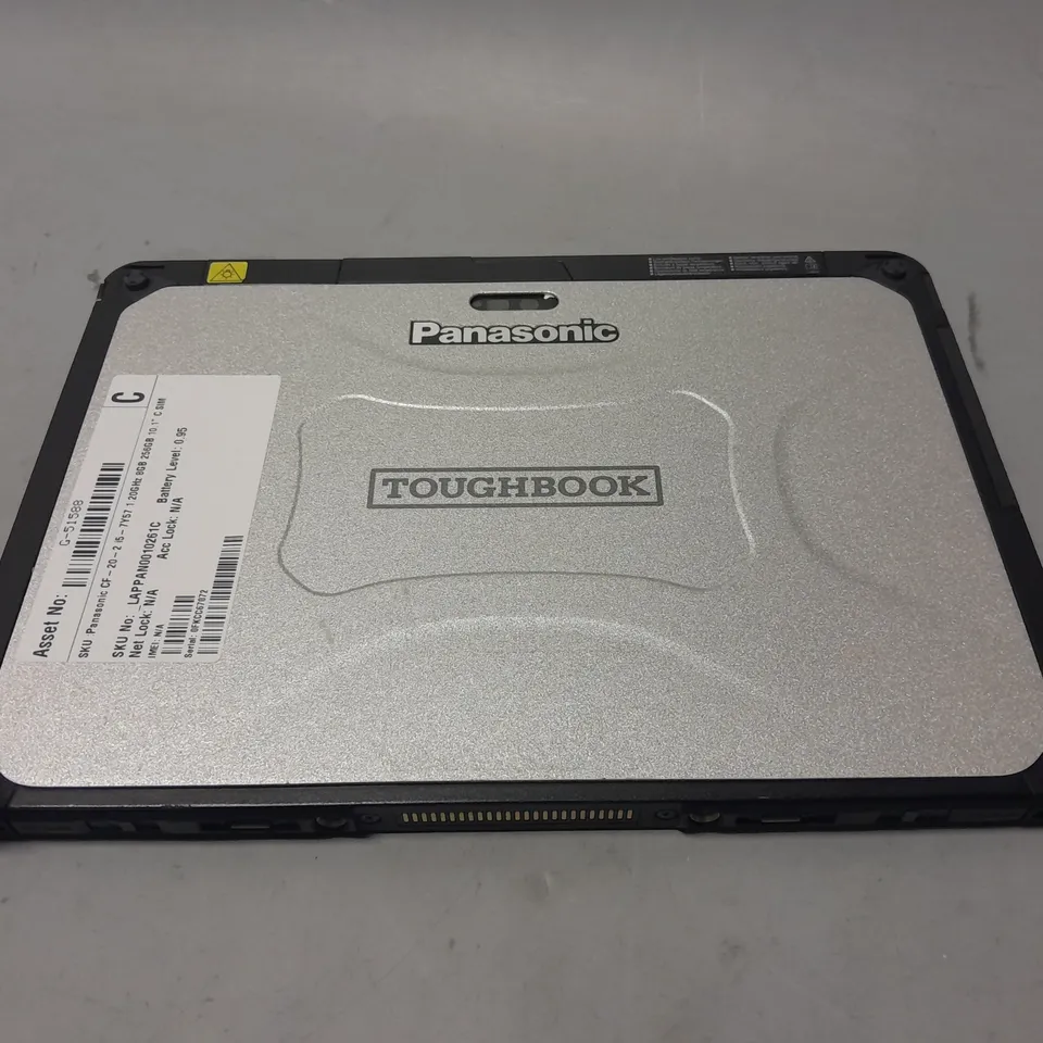 PANASONIC TOUGHBOOK CF-20 TABLET - 10.1" SCREEN