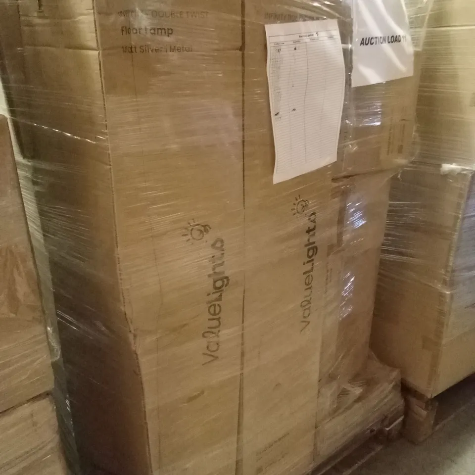 PALLET CONTAINING APPROXIMATELY 28 DESIGNER LIGHTING PRODUCTS