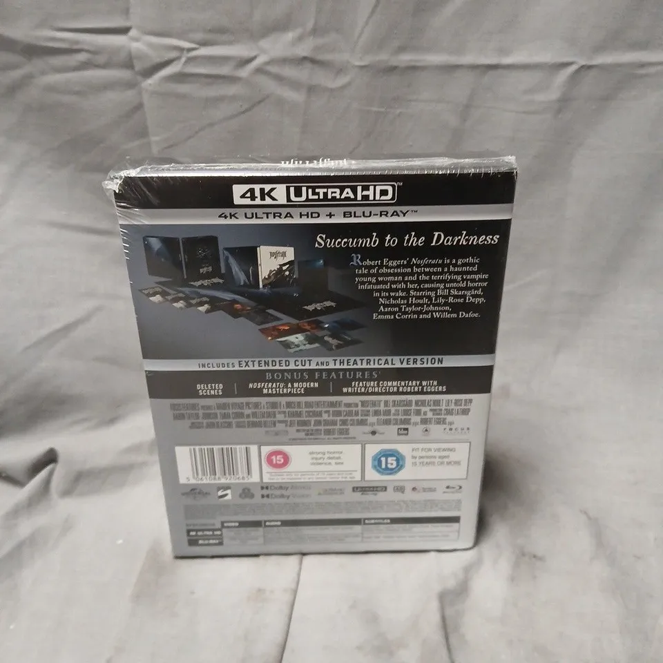SEALED NOSFERATU: LIMITED ULTIMATE COLLECTOR'S EDITION - 4K ULTRA HD + BLU-RAY