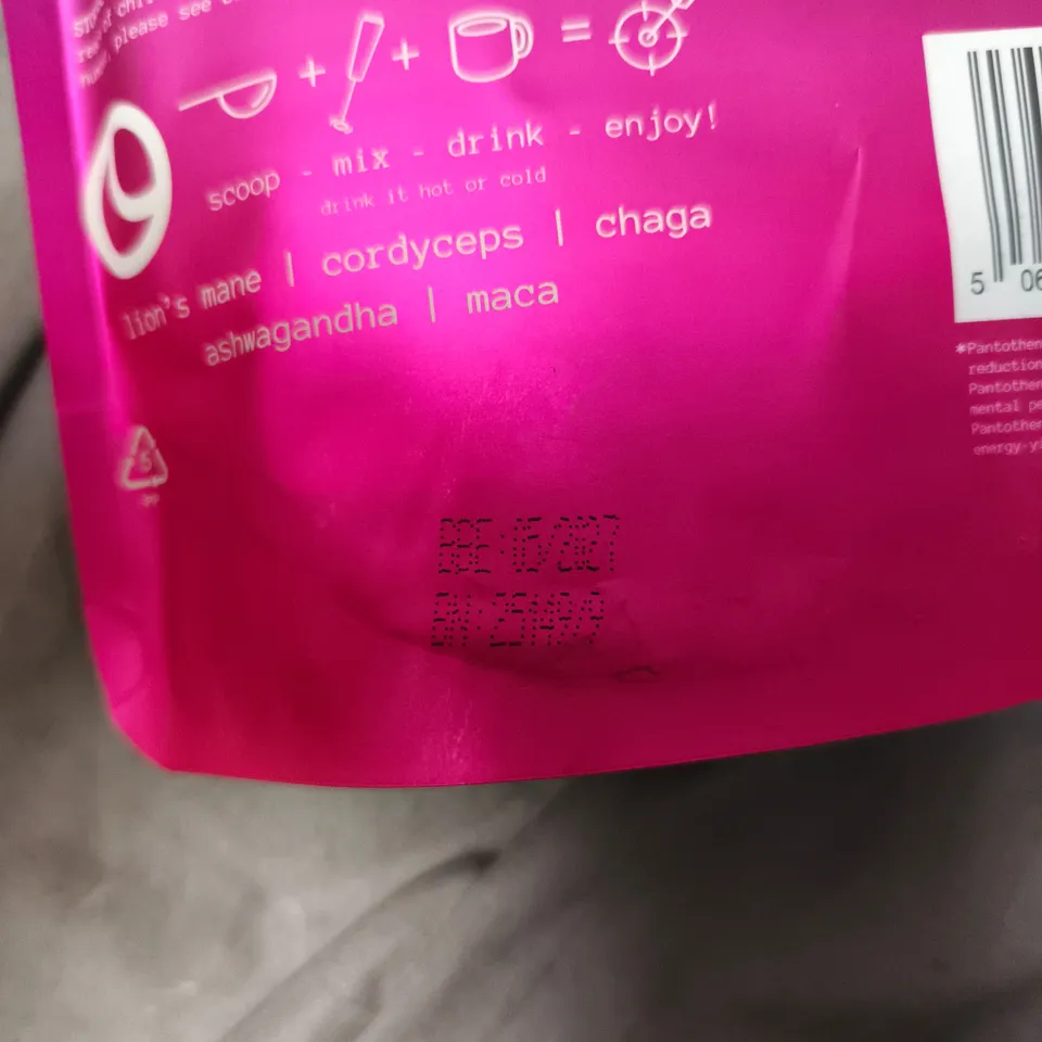 SPACEGOODS RAINBOW DUST MUSHROOM + ADAPTOGEN SUPER BLEND – DECAF COFFEE FLAVOUR, 240G